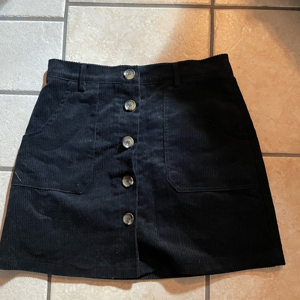 Corduroy skirt